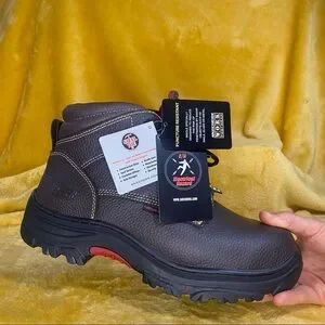 Skechers Work Boots
Model 77143MC SKECHERS Steel Toe Work Boots Men 9 Construction Leather  main image 3